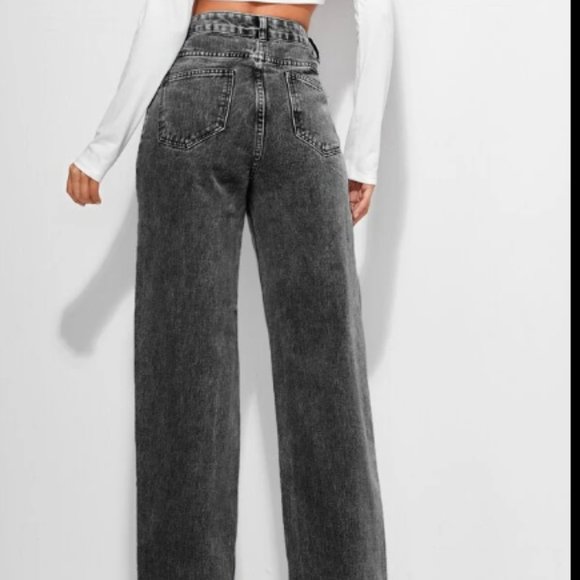 SHEIN Denim - NWOT Wide Leg Jeans - High-Rise